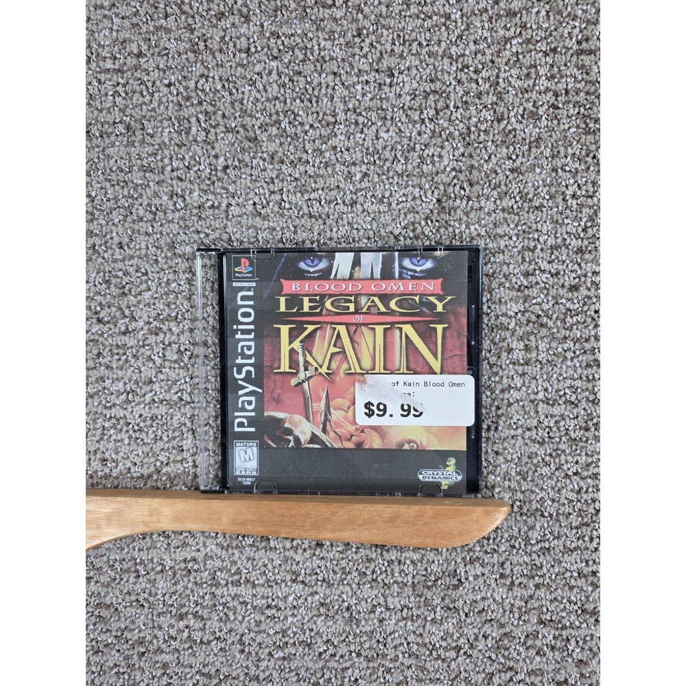 Blood Omen‎ Legacy of Kain PlayStation PS1 Disc w/ Aftermarket Case